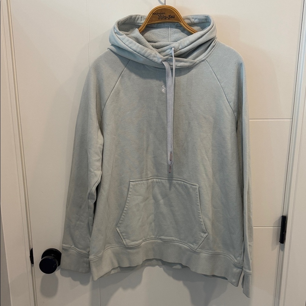 Under Armour Light Gray hoodie size large